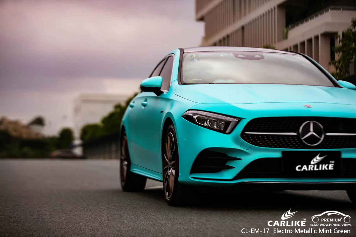 CL-EM-17 electro metallic mint green car foil for MERCEDES-BENZ Cavite
