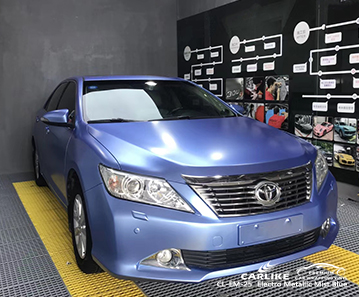 TOYOTA Yalova Türkiye için CL-EM-25 elektro metalik sis mavisi şal vinil