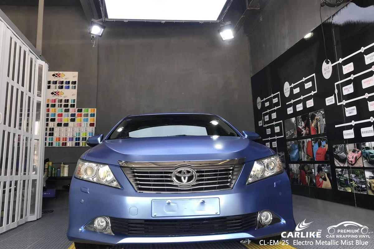 CL-EM-25 electro metallic mist blue wrap vinyl for TOYOTA Yalova Turkey