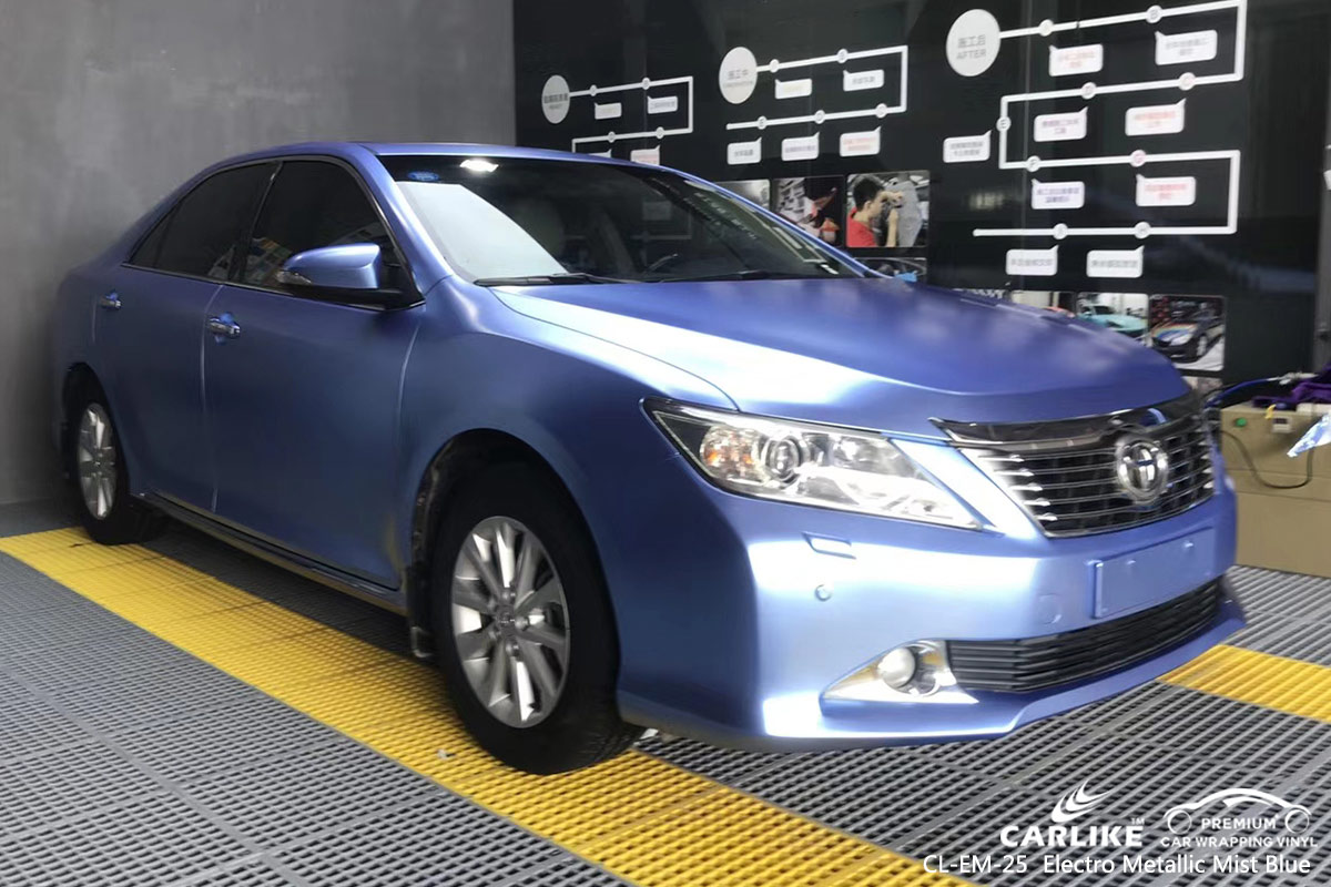 CL-EM-25 electro metallic mist blue wrap vinyl for TOYOTA Yalova Turkey