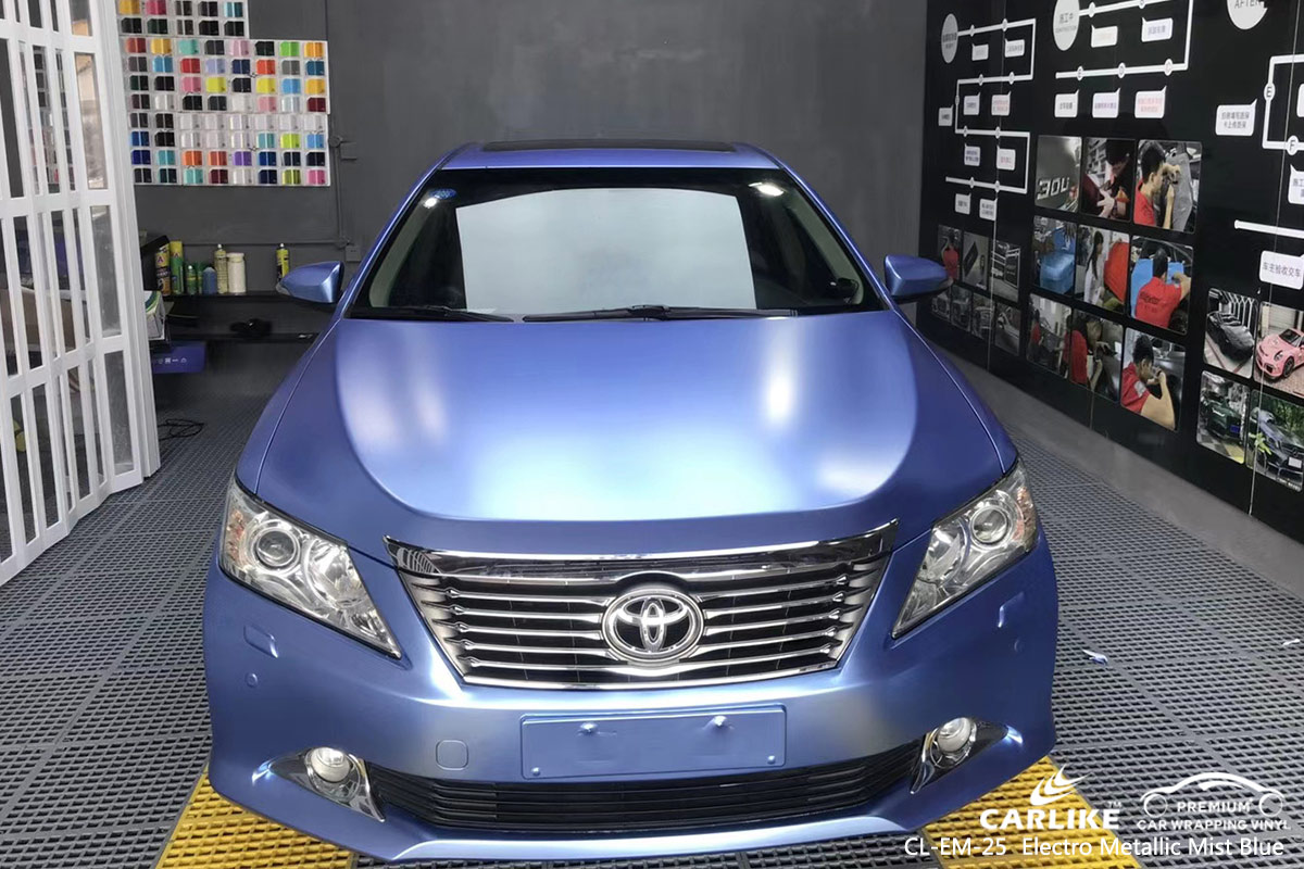 CL-EM-25 electro metallic mist blue wrap vinyl for TOYOTA Yalova Turkey