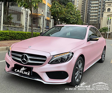 AUDI Manisa Türkiye için CL-EM-33 elektro metalik kiraz pembe araba şal parlatıcısı