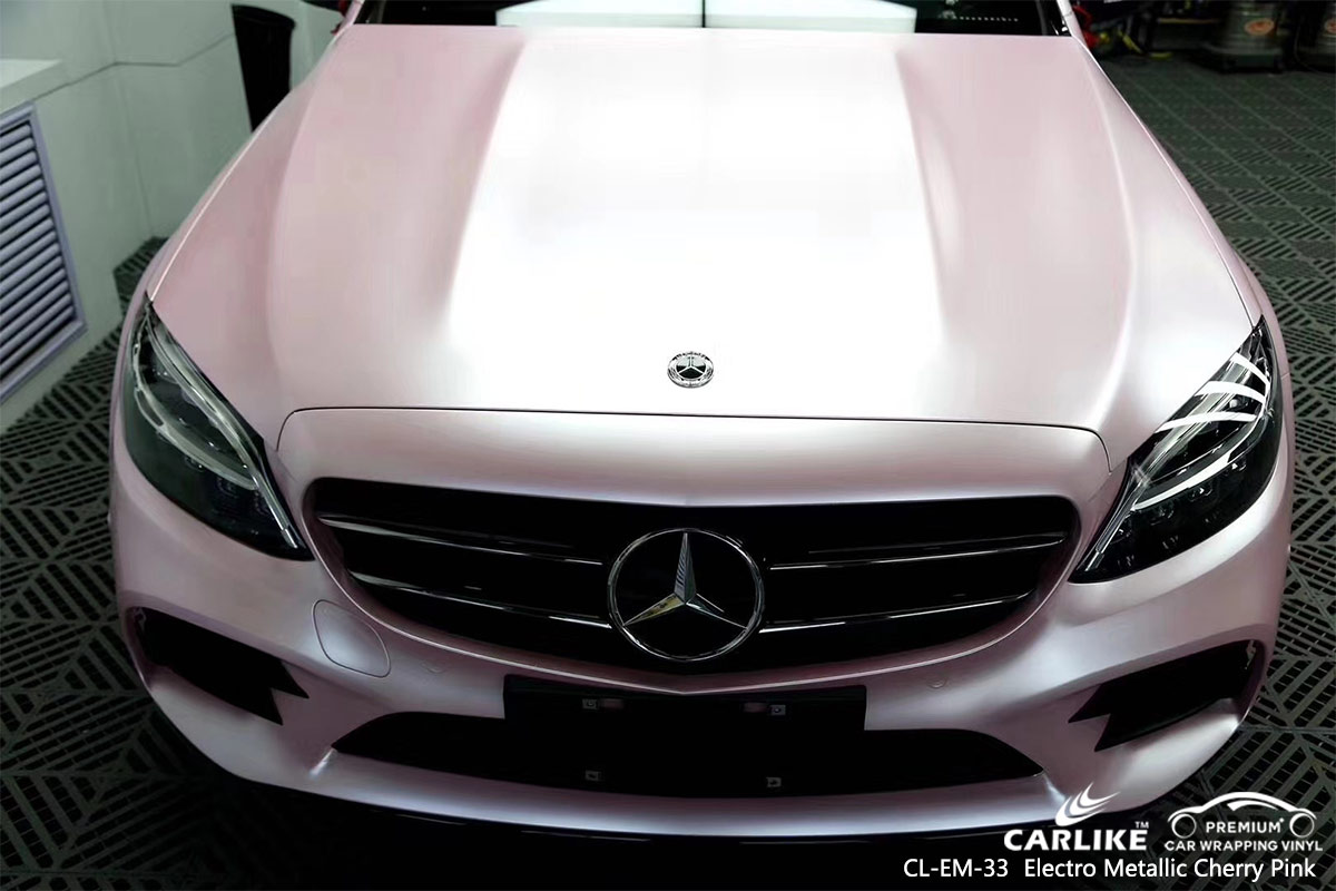 CL-EM-33 electro metallic cherry pink tpu ppf film for MERCEDES-BENZ Batman Turkey
