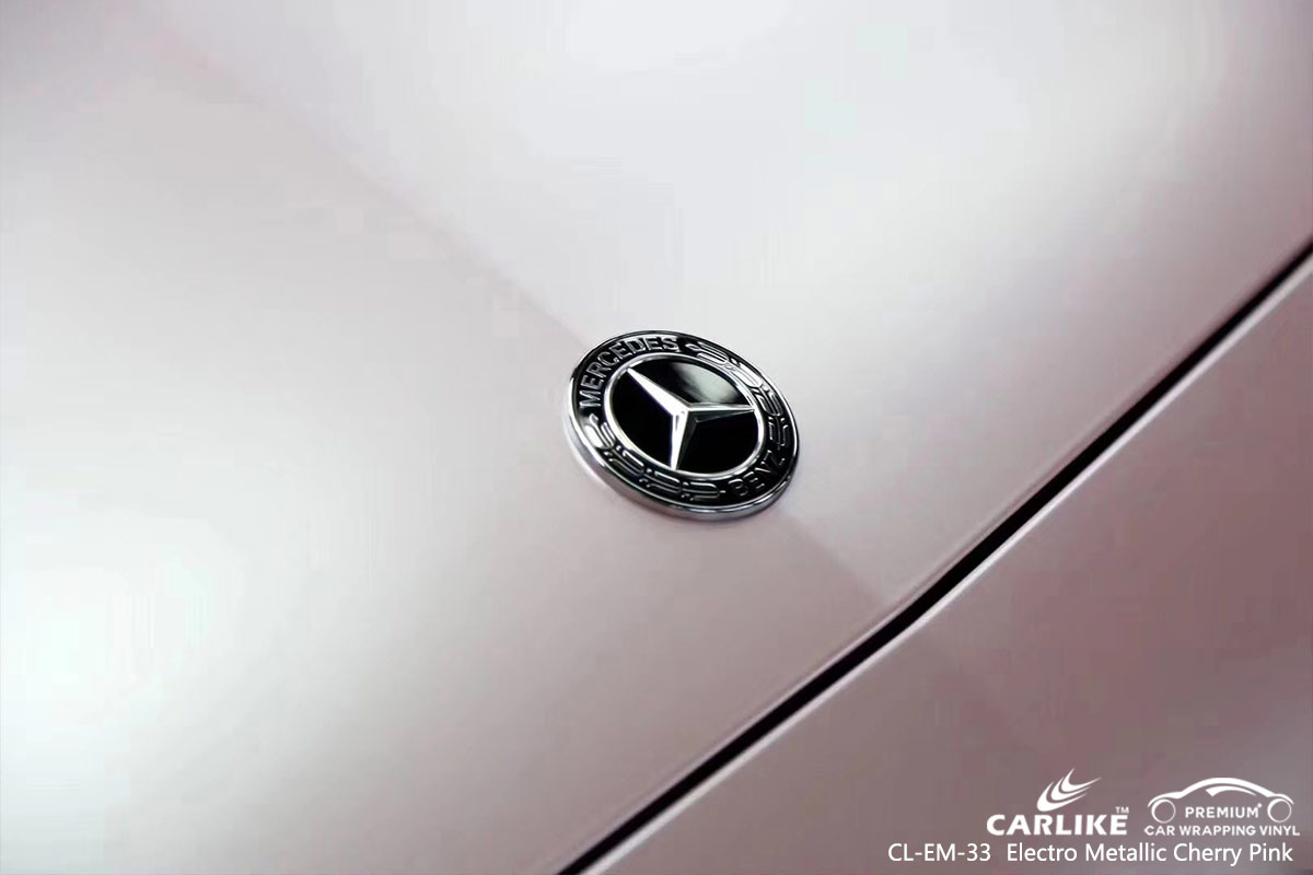 CL-EM-33 electro metallic cherry pink tpu ppf film for MERCEDES-BENZ Batman Turkey