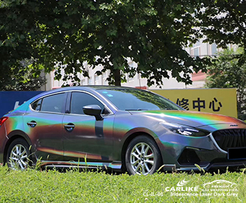 CL-IL-01 yanardöner lazer koyu gri vücut wrap araba tedarikçisi MAZDA Imus Filipinler için