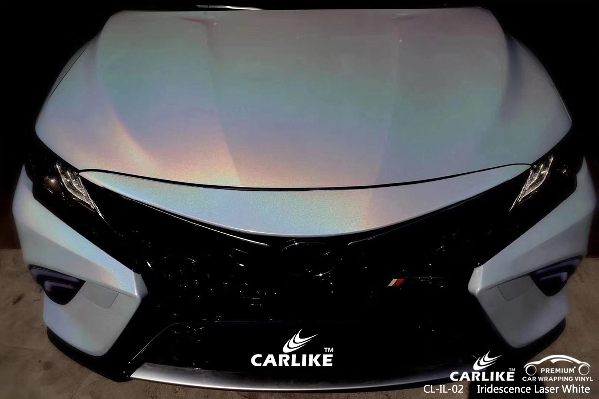 CL-IL-02 iridescence laser white auto car wrapping for TOYOTA Pasay Philippines