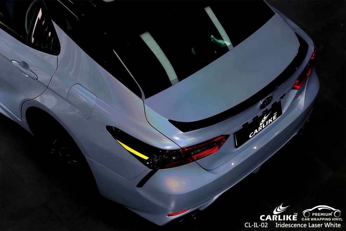 CL-IL-02 iridescence laser white auto car wrapping for TOYOTA Pasay Philippines