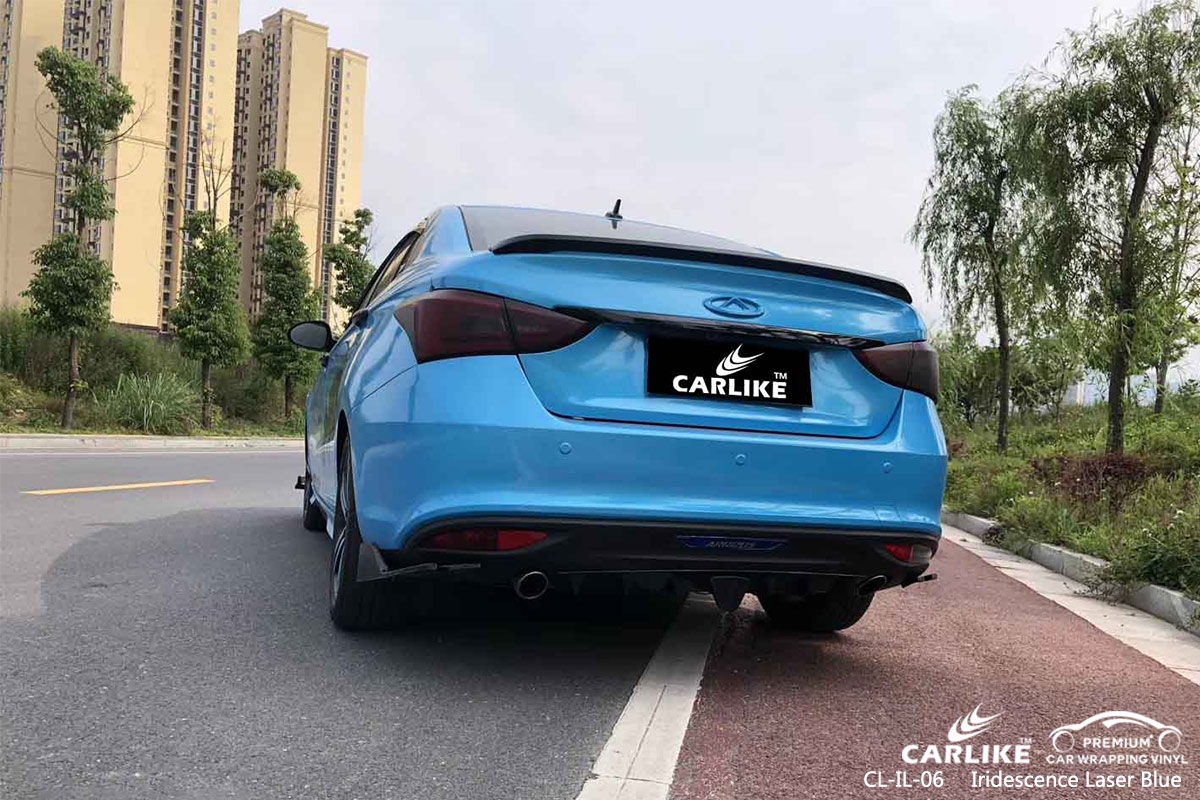 CL-IL-06 iridescence laser blue car wrapping for LEXUS Tagaytay Philippines