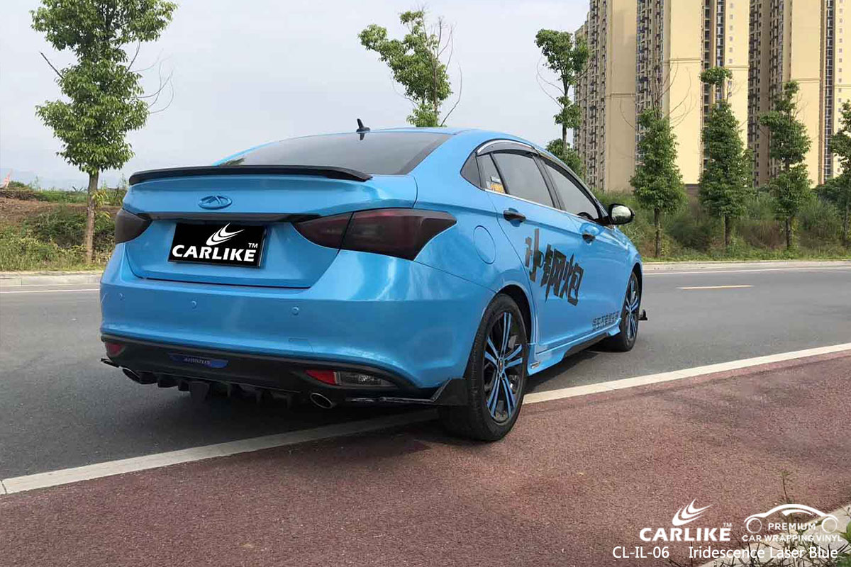 CL-IL-06 iridescence laser blue car wrapping for LEXUS Tagaytay Philippines