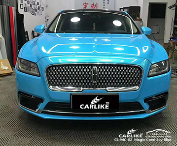 CL-MC-02 لمعان سحري من الفينيل باللون الأزرق المرجعي للينكولن مالابون الفلبين