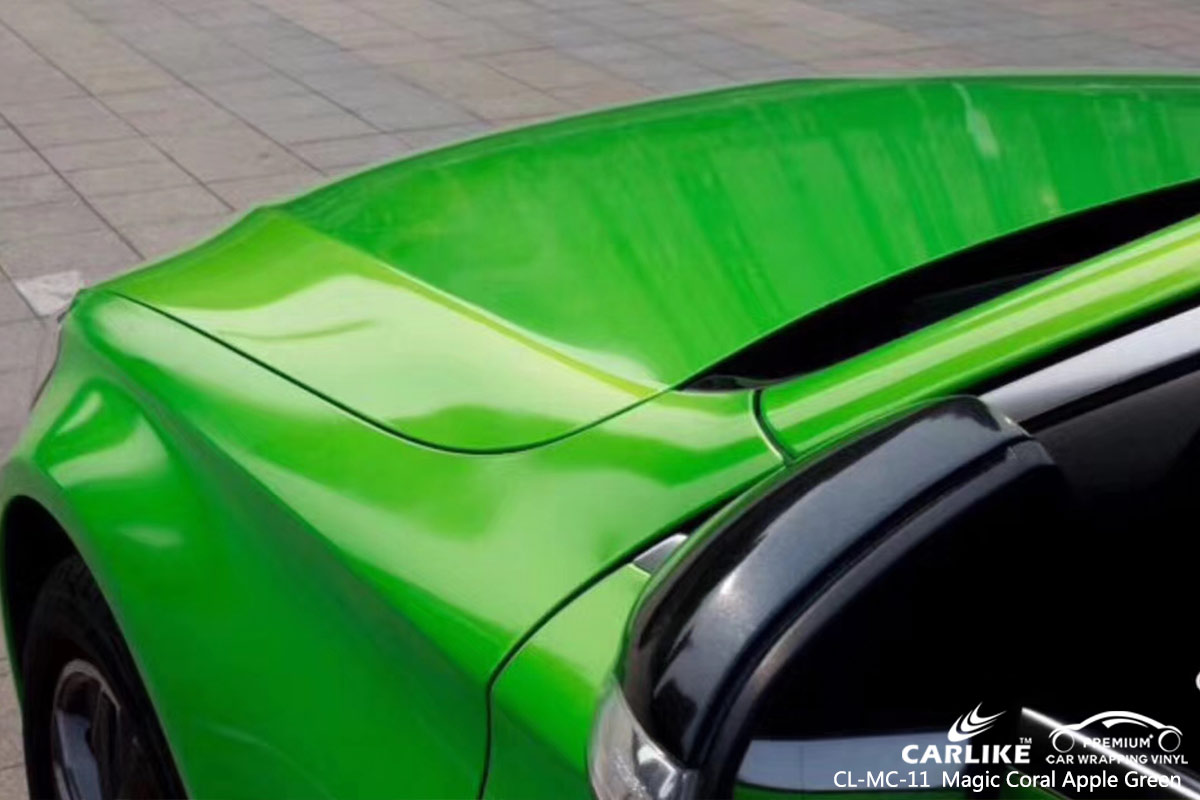 CL-MC-11 magic coral apple green car wrap film for MERCEDES-BENZ Kutahya Turkey