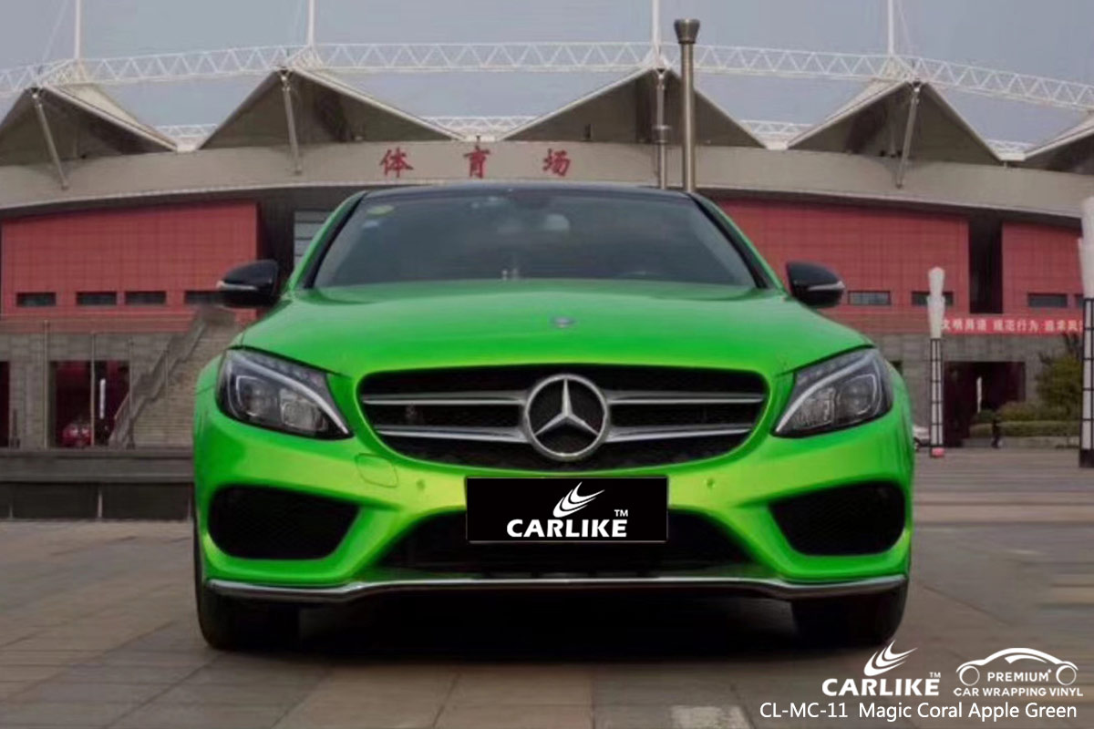 CL-MC-11 magic coral apple green car wrap film for MERCEDES-BENZ Kutahya Turkey