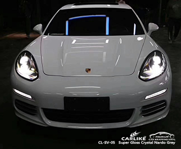 CL-SV-05 süper parlak kristal nardo gri araba şal parlak PORSCHE Las Pinas Filipinler için