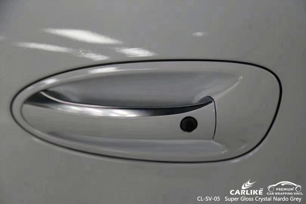 CL-SV-05 super gloss crystal nardo grey car wrap gloss for PORSCHE Las Pinas