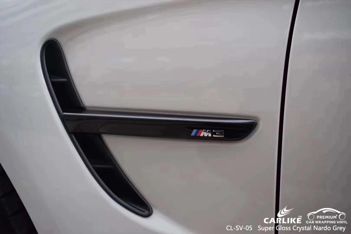 CL-SV-05 super gloss crystal nardo grey body wrap car supplier for BMW Sakarya Turkey
