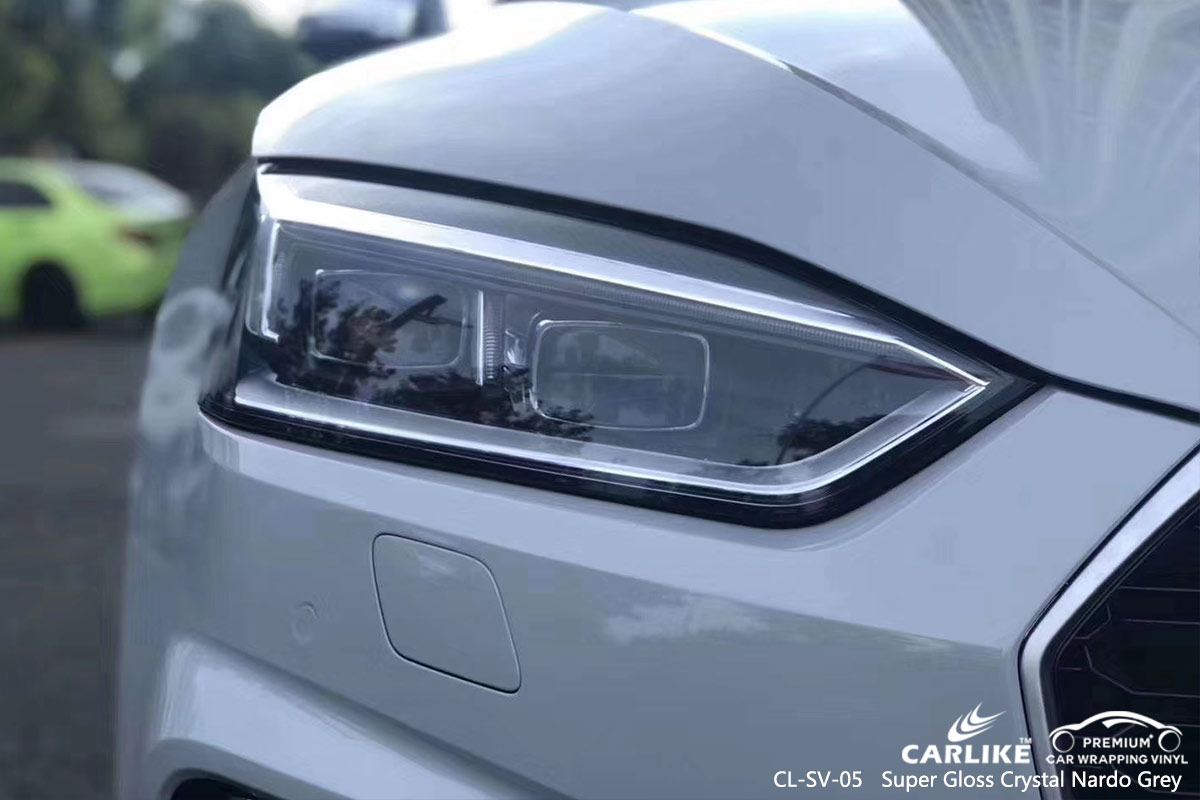 CL-SV-05 super gloss crystal nardo grey car wrap film for AUDI Caloocan
