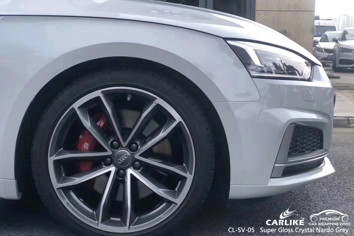 CL-SV-05 super gloss crystal nardo grey car wrap film for AUDI Caloocan