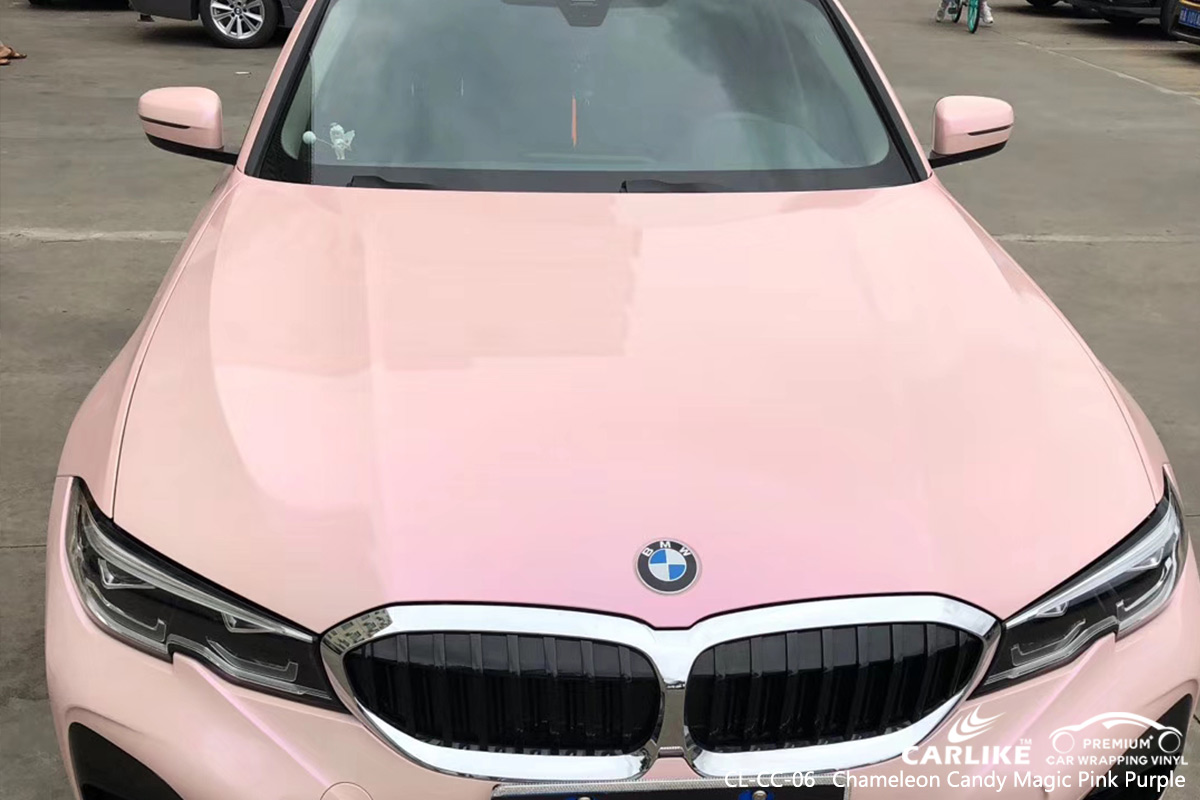 CL-CC-06 chameleon candy magic pink purple vinyl sticker paper for BMW Negeri Sembilan Malaysia