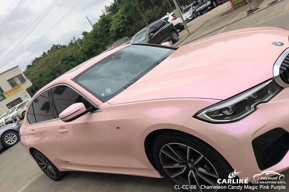 CL-CC-06 chameleon candy magic pink purple vinyl sticker paper for BMW Negeri Sembilan Malaysia