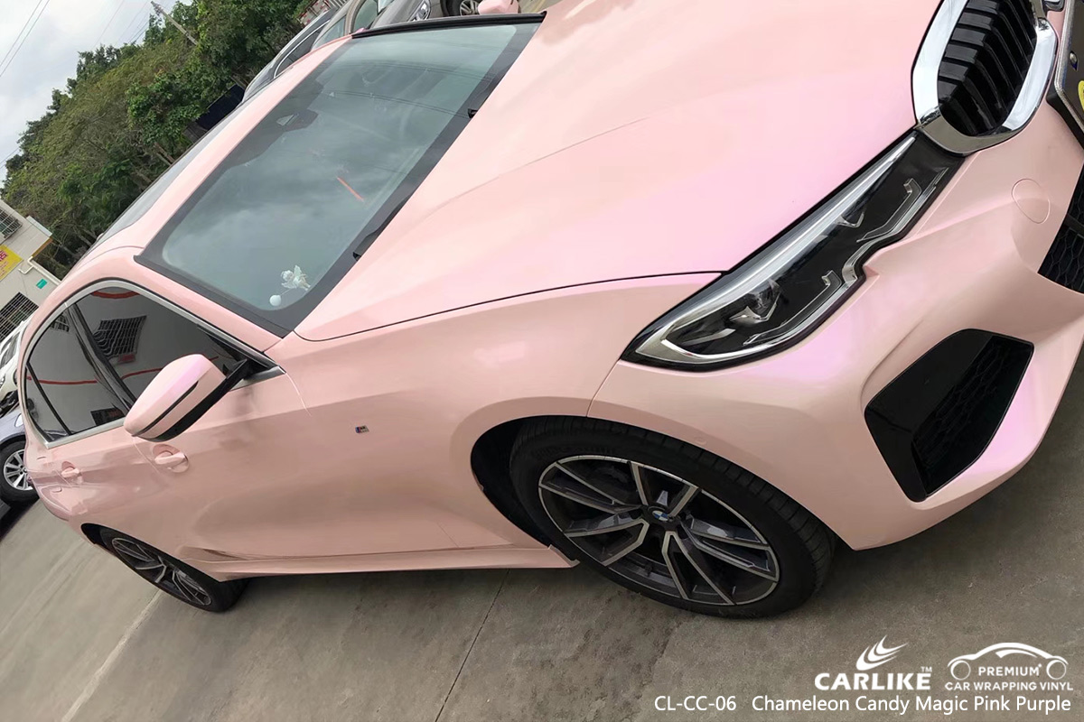 CL-CC-06 chameleon candy magic pink purple vinyl sticker paper for BMW Negeri Sembilan Malaysia