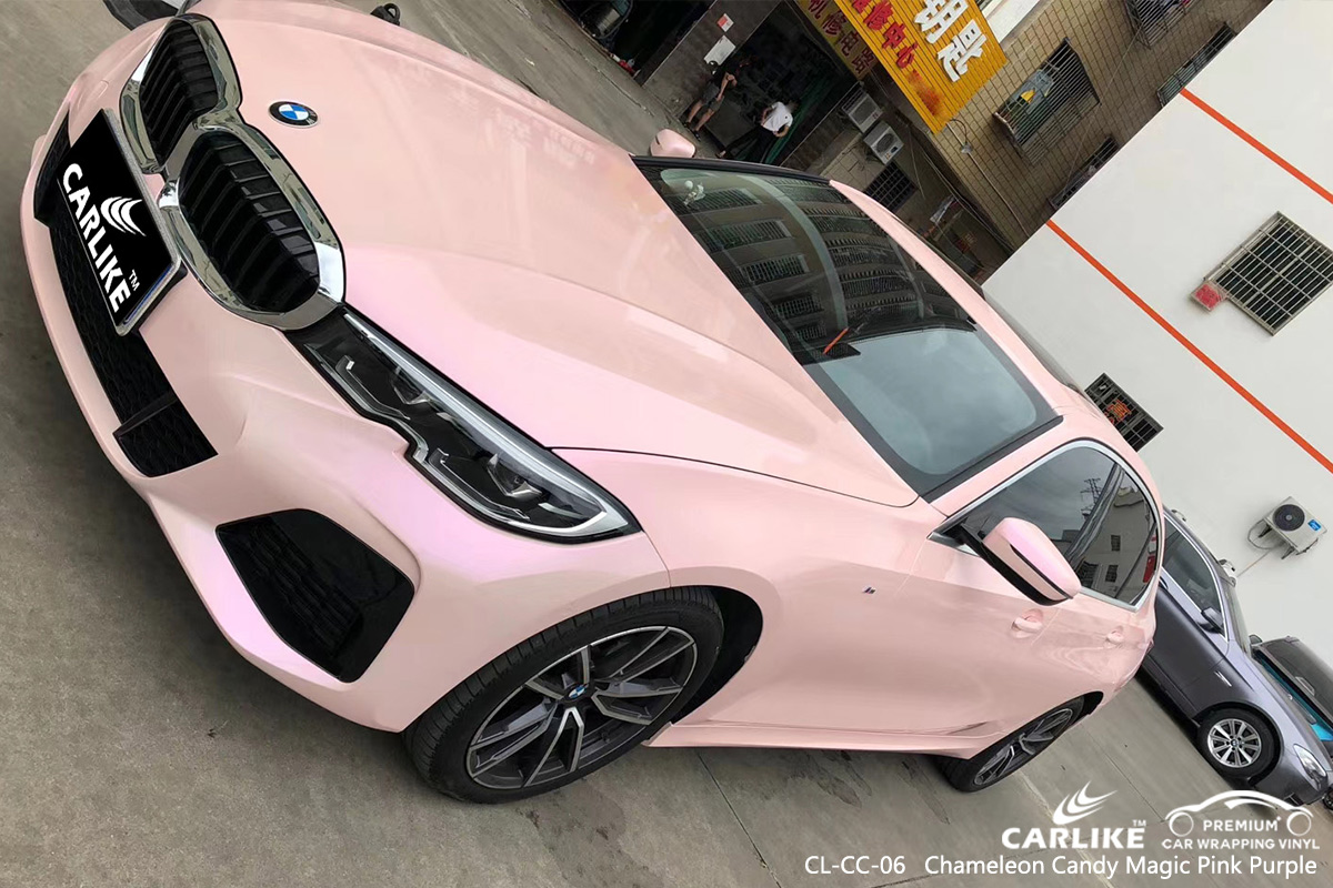 CL-CC-06 chameleon candy magic pink purple vinyl sticker paper for BMW Negeri Sembilan Malaysia
