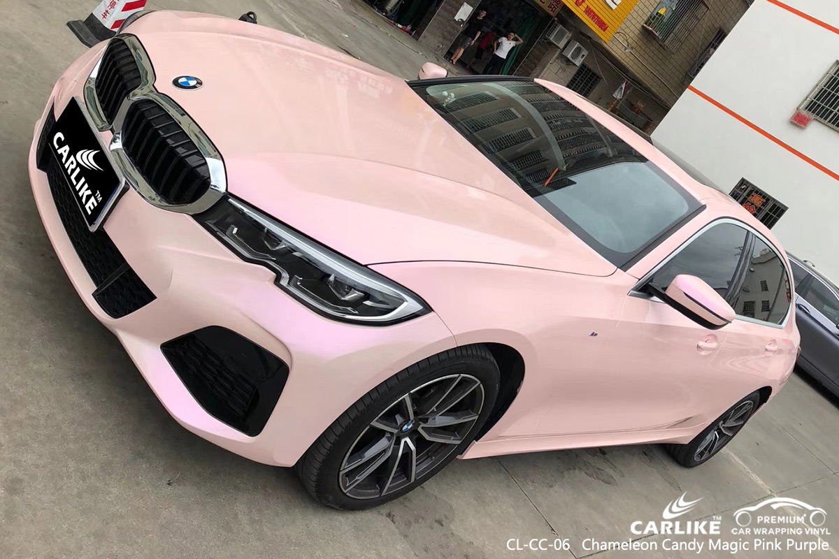 CL-CC-06 chameleon candy magic pink purple vinyl sticker paper for BMW Negeri Sembilan Malaysia