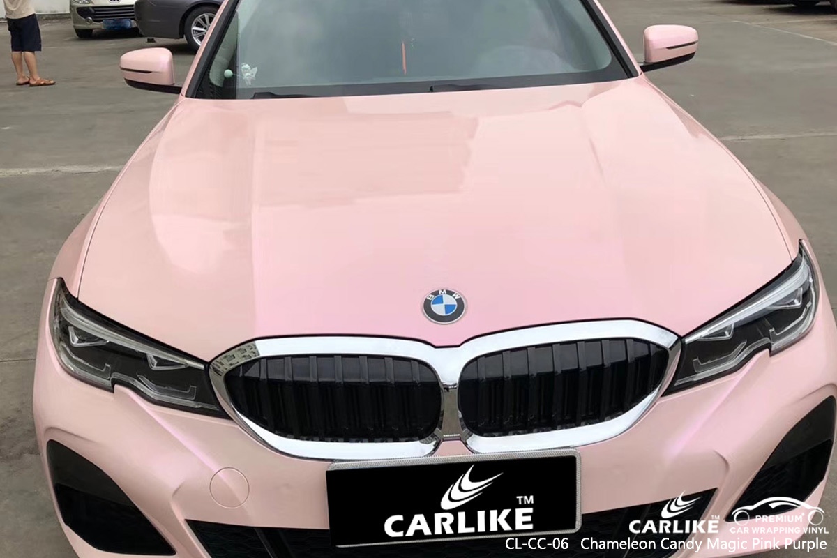 CL-CC-06 chameleon candy magic pink purple vinyl sticker paper for BMW Negeri Sembilan Malaysia