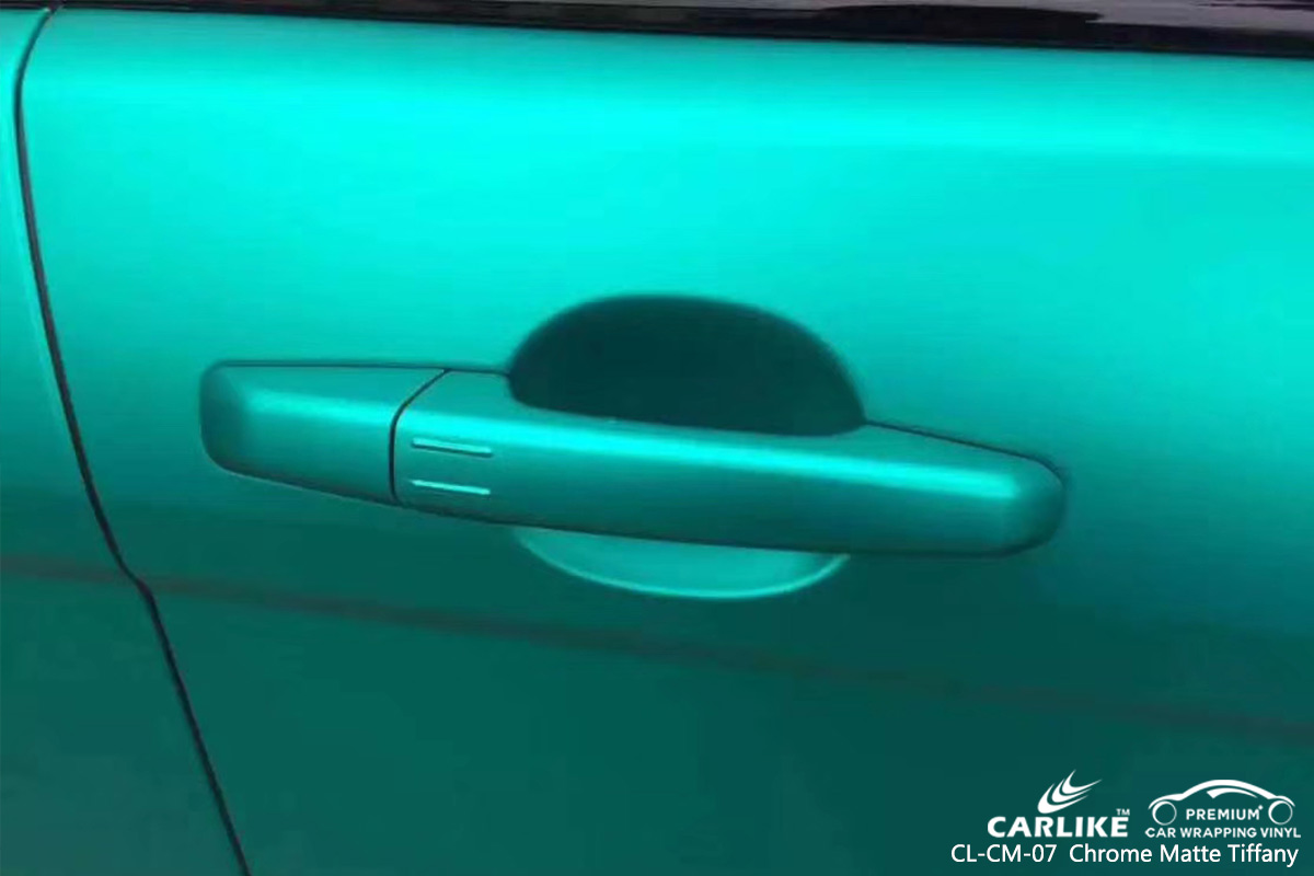 CL-CM-07 chrome matte tiffany vinyl wrap my car for RANGE ROVER Perak Malaysia