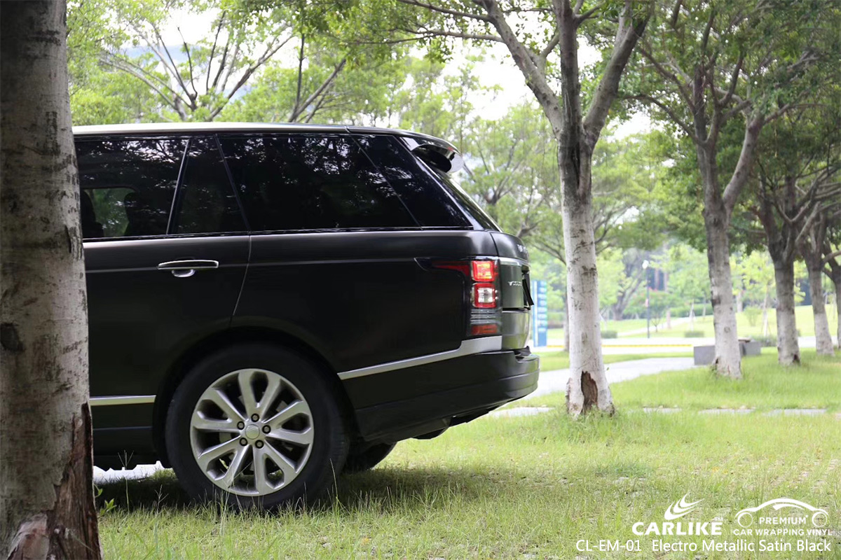 CL-EM-01 electro metallic satin black ppf film for RANGE ROVER Burdur Turkey