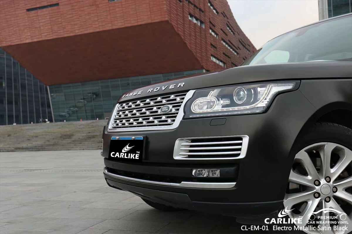 CL-EM-01 electro metallic satin black ppf film for RANGE ROVER Burdur Turkey