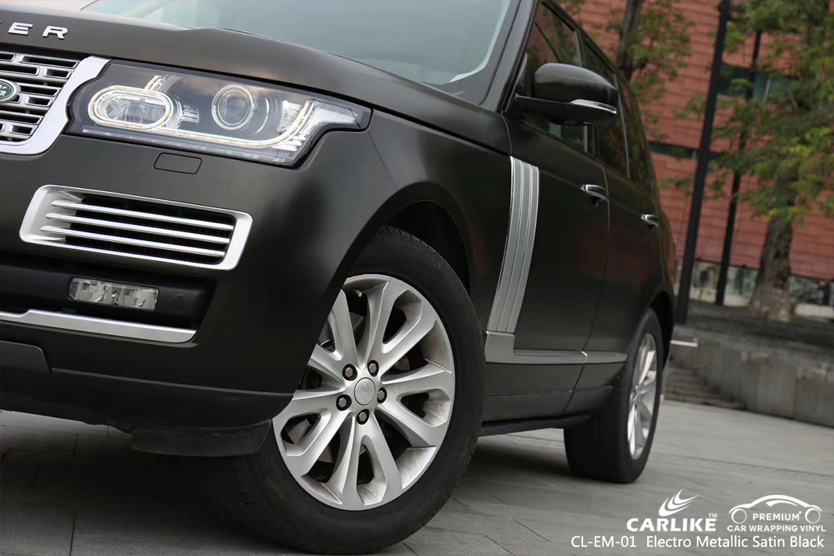CL-EM-01 electro metallic satin black ppf film for RANGE ROVER Burdur Turkey