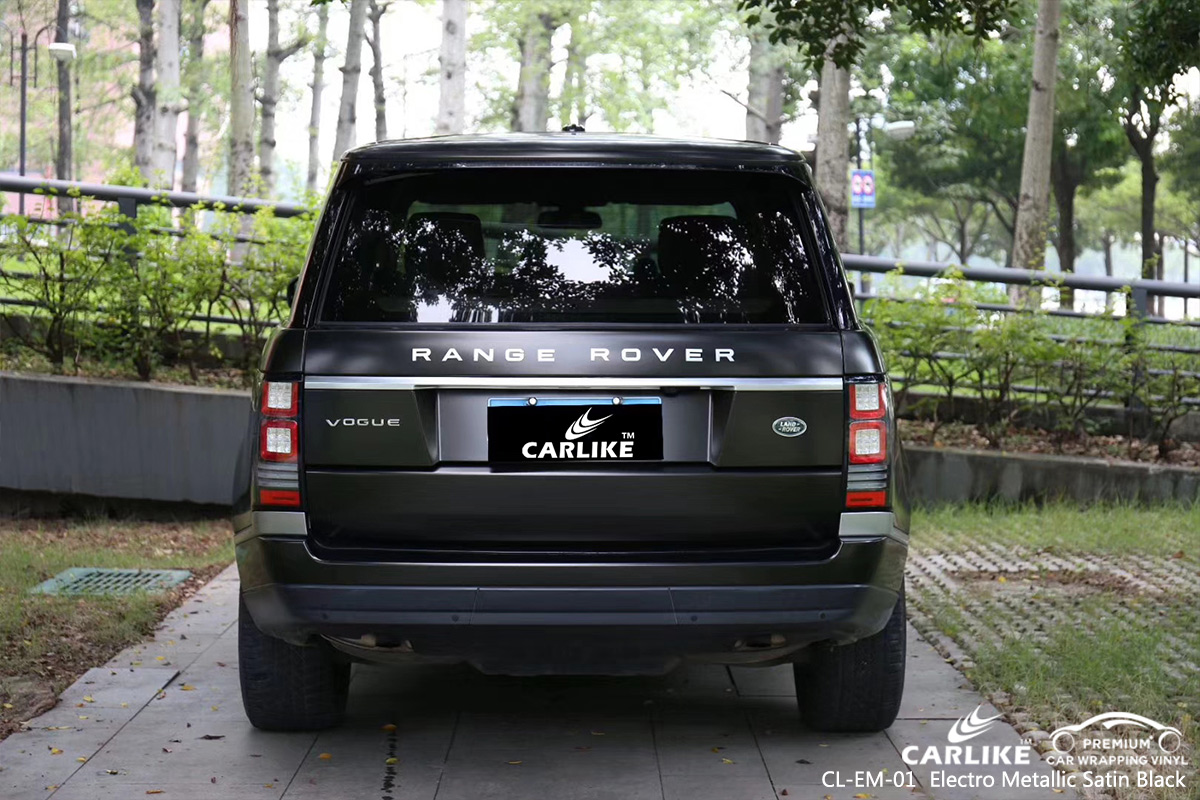 CL-EM-01 electro metallic satin black ppf film for RANGE ROVER Burdur Turkey