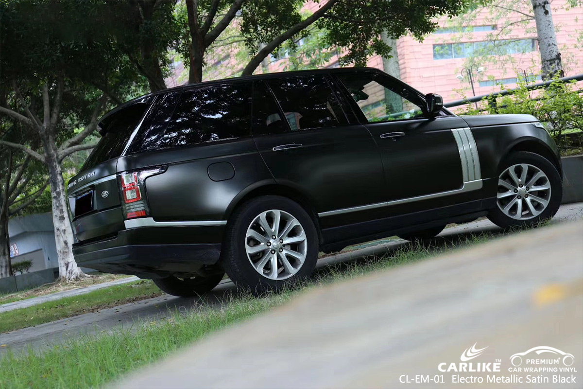 CL-EM-01 electro metallic satin black ppf film for RANGE ROVER Burdur Turkey