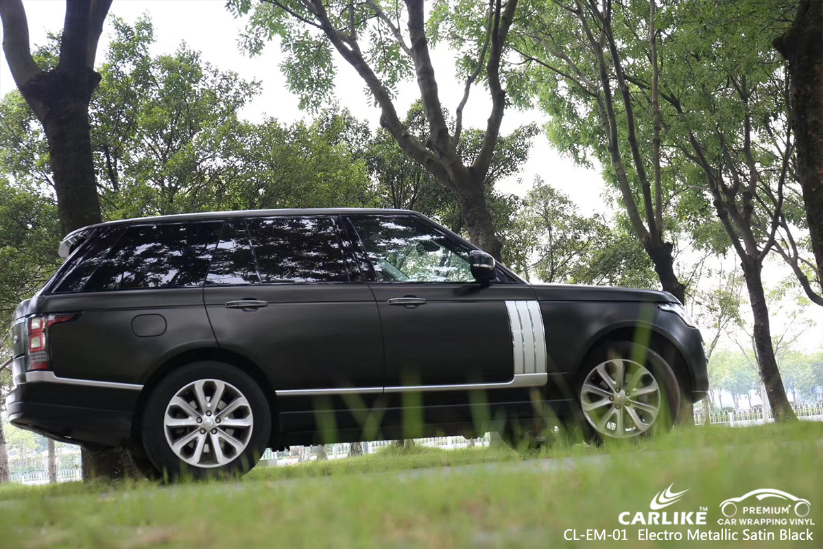 CL-EM-01 electro metallic satin black ppf film for RANGE ROVER Burdur Turkey