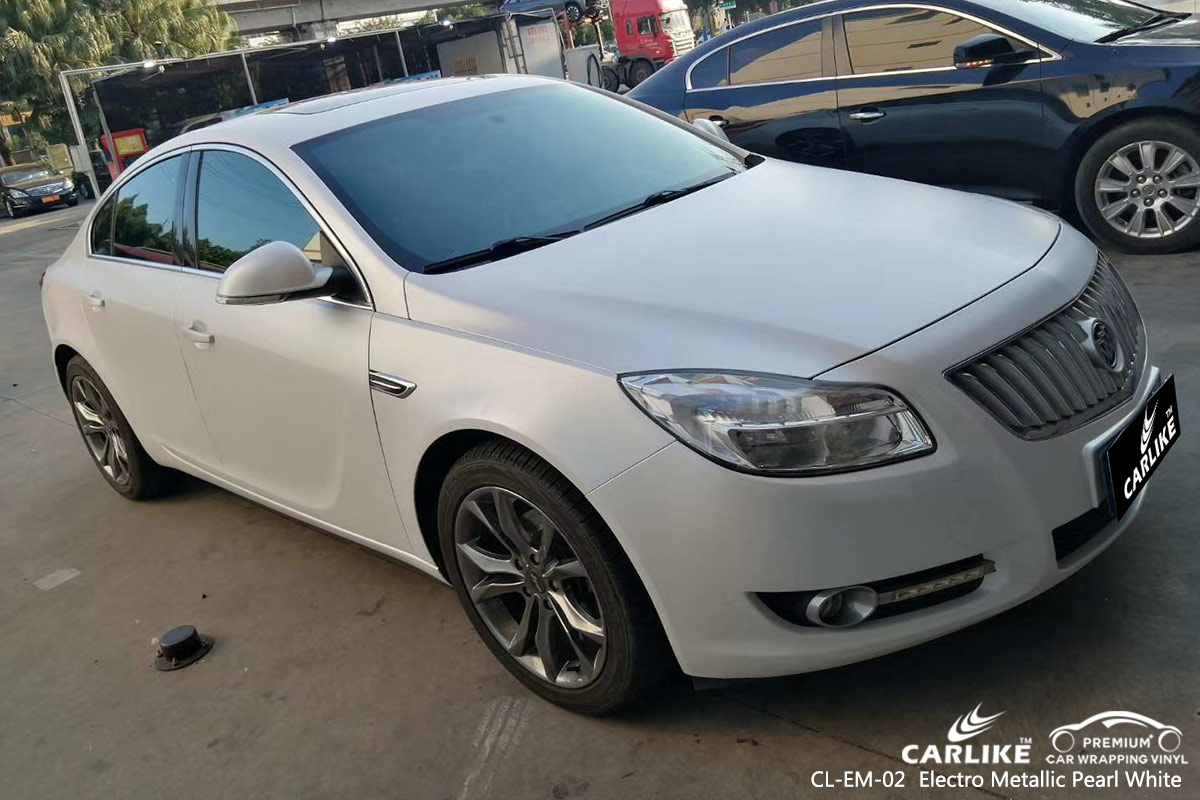 CL-EM-02 electro metallic pearl white tpu ppf film for BUICK Krasnodar Krai Russia