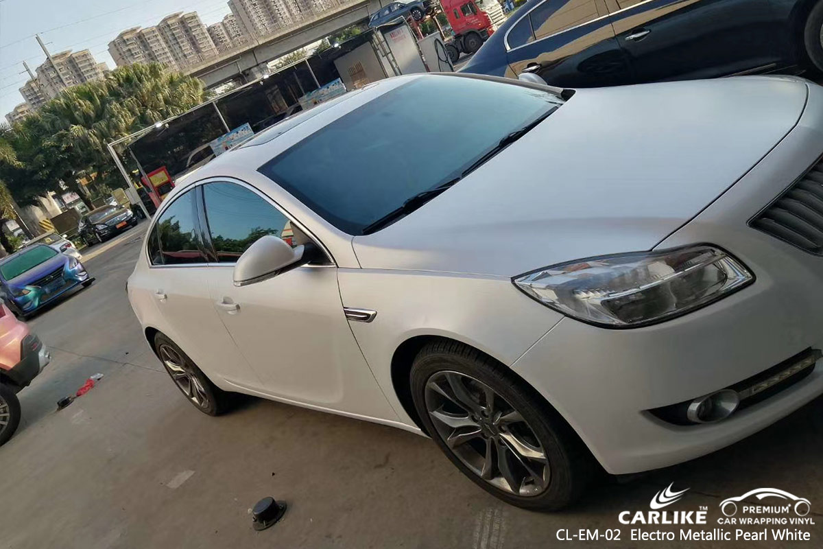 CL-EM-02 electro metallic pearl white tpu ppf film for BUICK Krasnodar Krai Russia