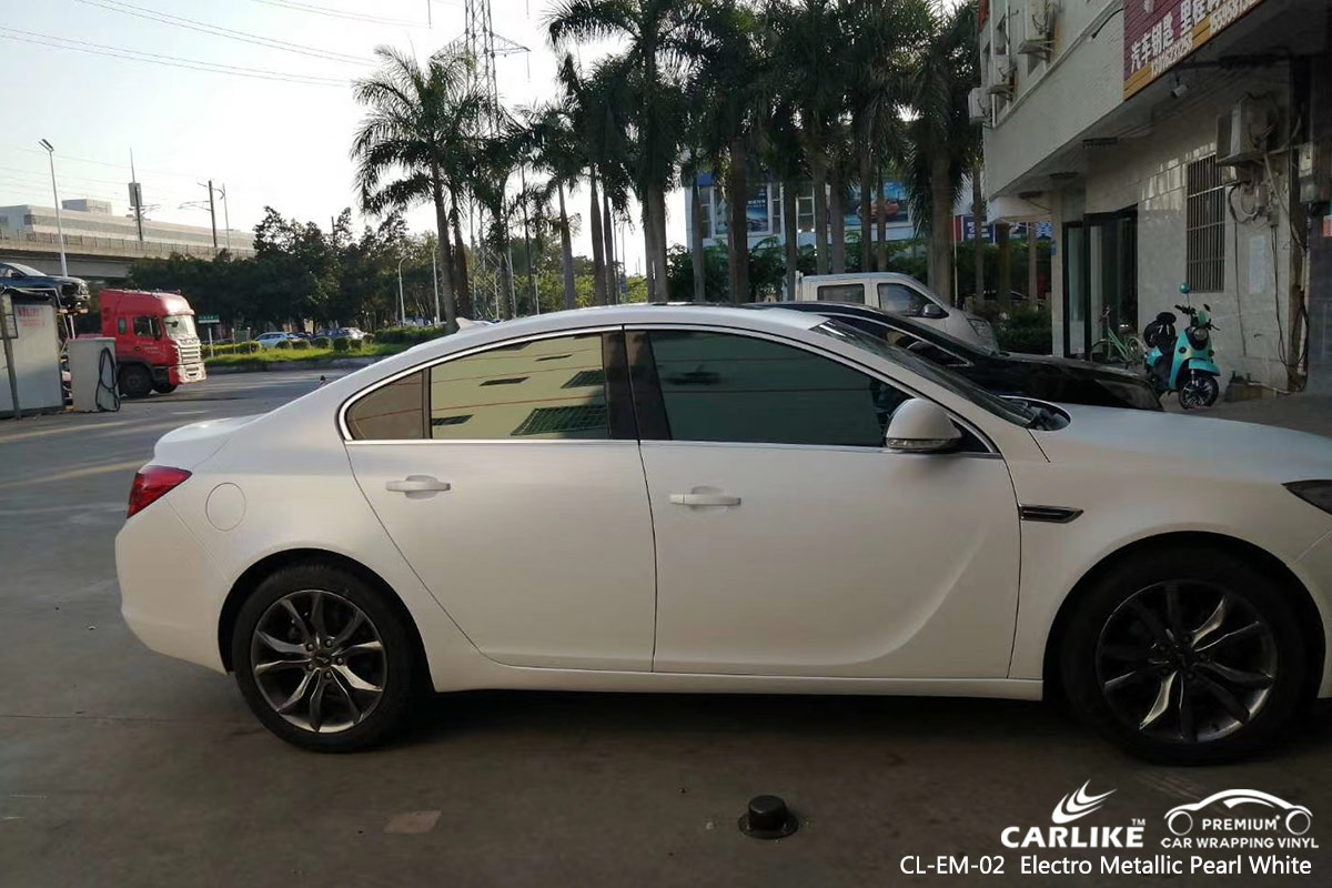 CL-EM-02 electro metallic pearl white tpu ppf film for BUICK Krasnodar Krai Russia