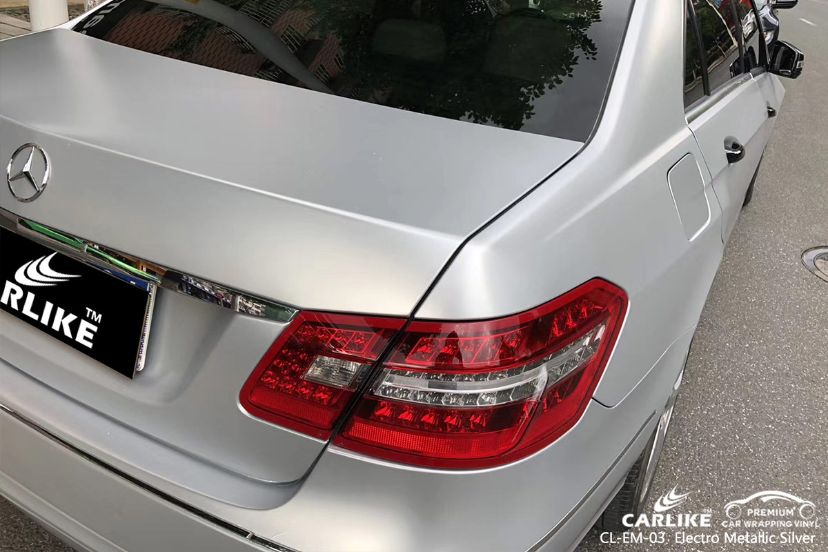 CL-EM-03 electro metallic silver vinyl material suppliers for MERCEDES-BENZ Colorado United States