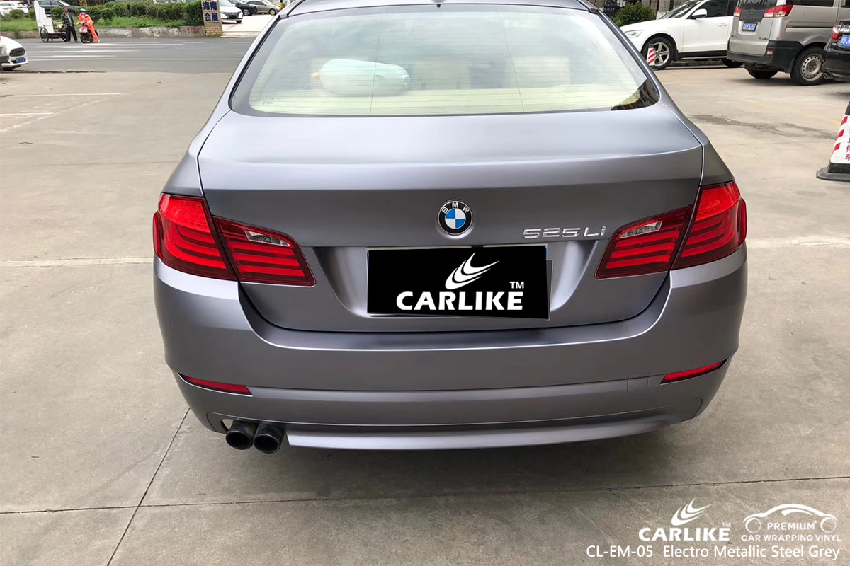 CL-EM-05 electro metallic steel grey wrap my car for BMW Nouvelle-Aquitaine France