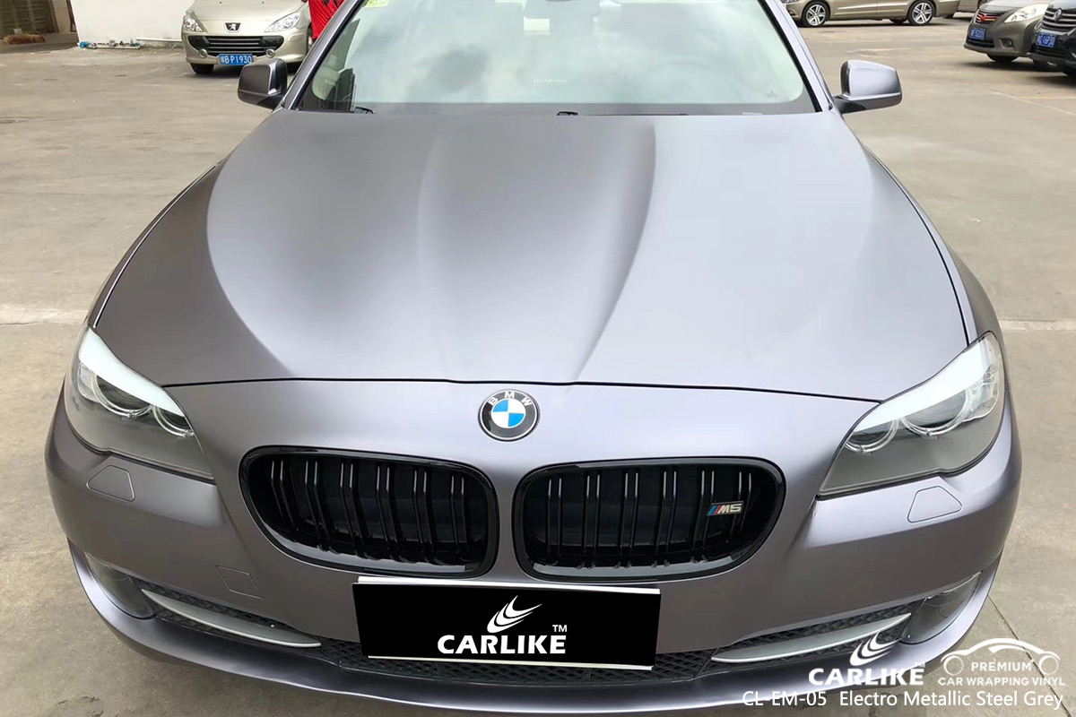 CL-EM-05 electro metallic steel grey wrap my car for BMW Nouvelle-Aquitaine France
