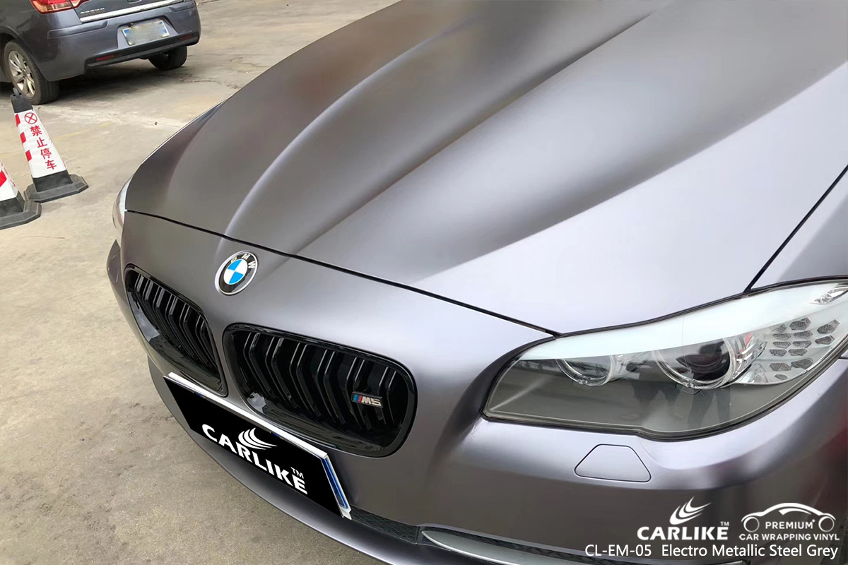 CL-EM-05 electro metallic steel grey wrap my car for BMW Nouvelle-Aquitaine France