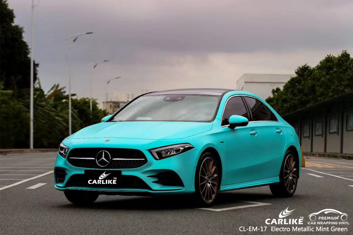 CL-EM-17 electro metallic mint green car foil for MERCEDES-BENZ Van Turkey