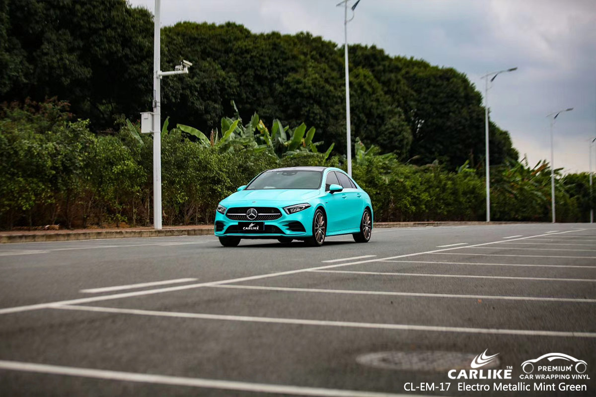 CL-EM-17 electro metallic mint green car foil for MERCEDES-BENZ Van Turkey