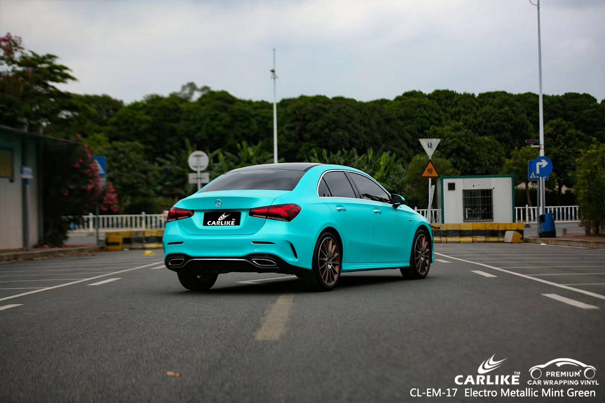 CL-EM-17 electro metallic mint green car foil for MERCEDES-BENZ Van Turkey