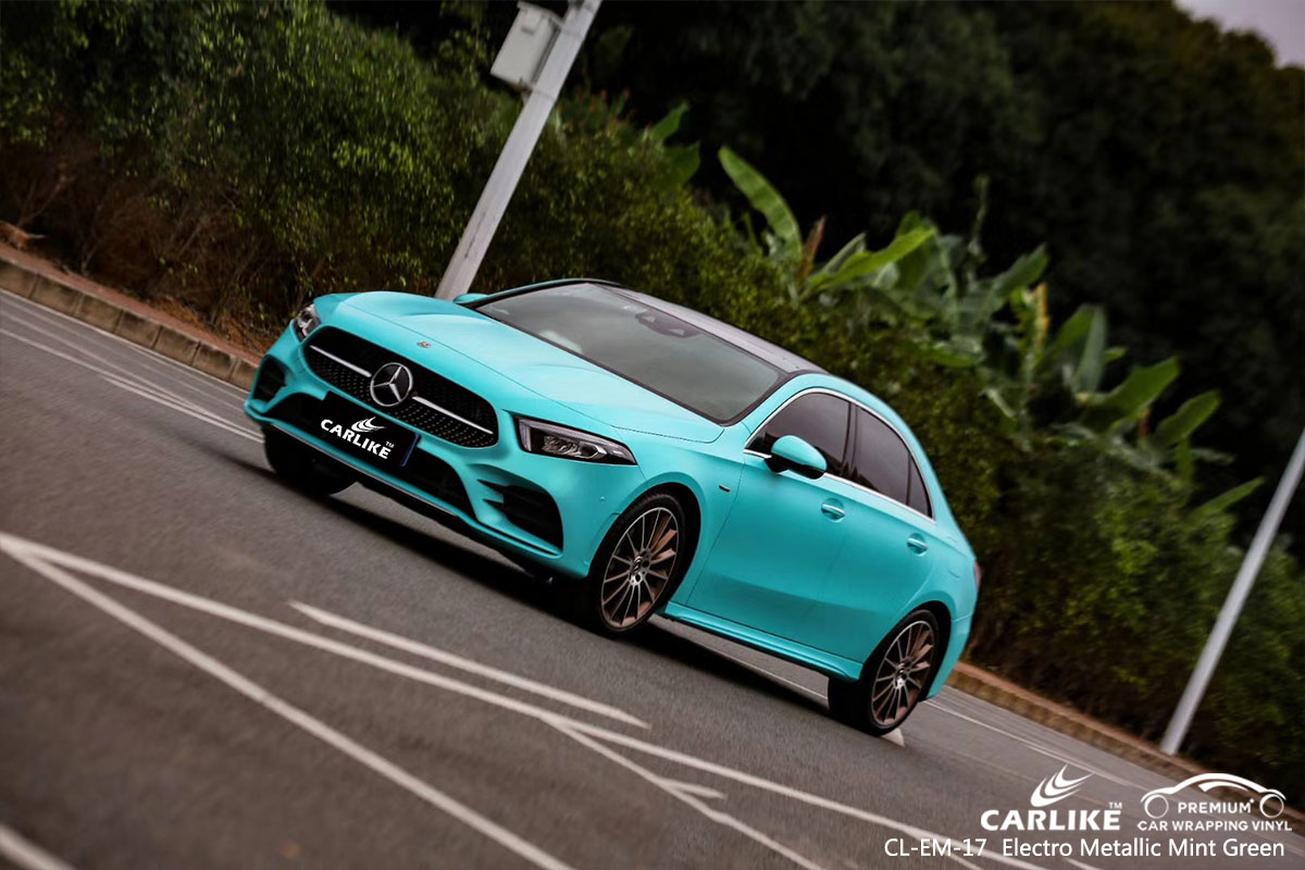 CL-EM-17 electro metallic mint green car foil for MERCEDES-BENZ Van Turkey