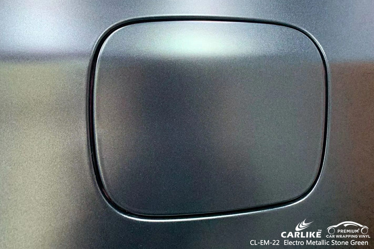 CL-EM-22 electro metallic stone green car foil for TOYOTA Pernambuco Brazil