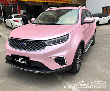 CL-EM-33 غلاف فينيل لامع وردي الكرز الوردي شديد اللمعان لفورد أماسيا تركيا