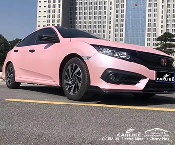 HONDA Nevada Amerika Birleşik Devletleri için arabalar için CL-EM-33 elektro metalik kiraz pembe koruyucu vinil