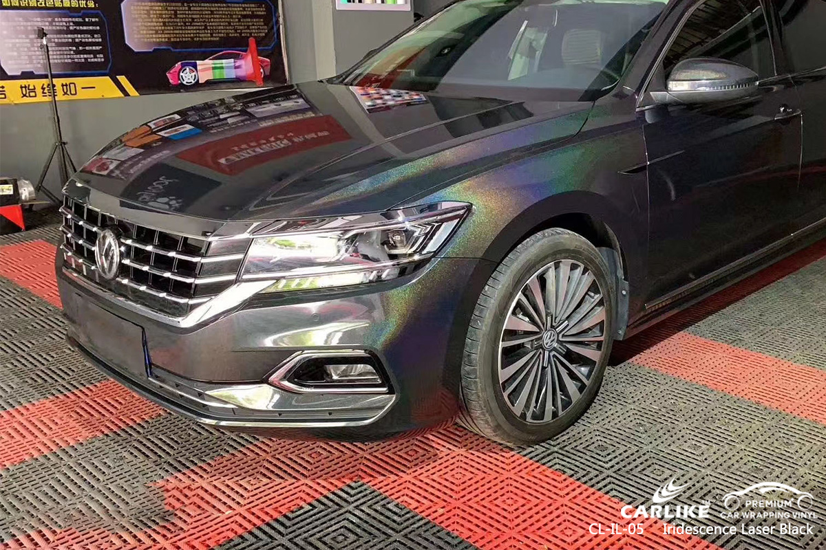 CL-IL-05 iridescence laser black wrap my car for VOLKSWAGEN Saxony-Anhalt Germany