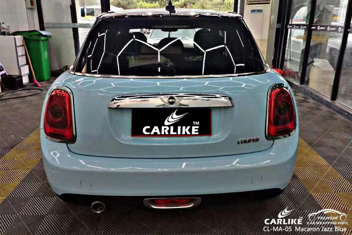 CL-MA-05 macaron jazz blue car wrap gloss for MINI Ekiti Nigeria
